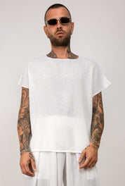 Coordinato t-shirt smanicata e pantalone