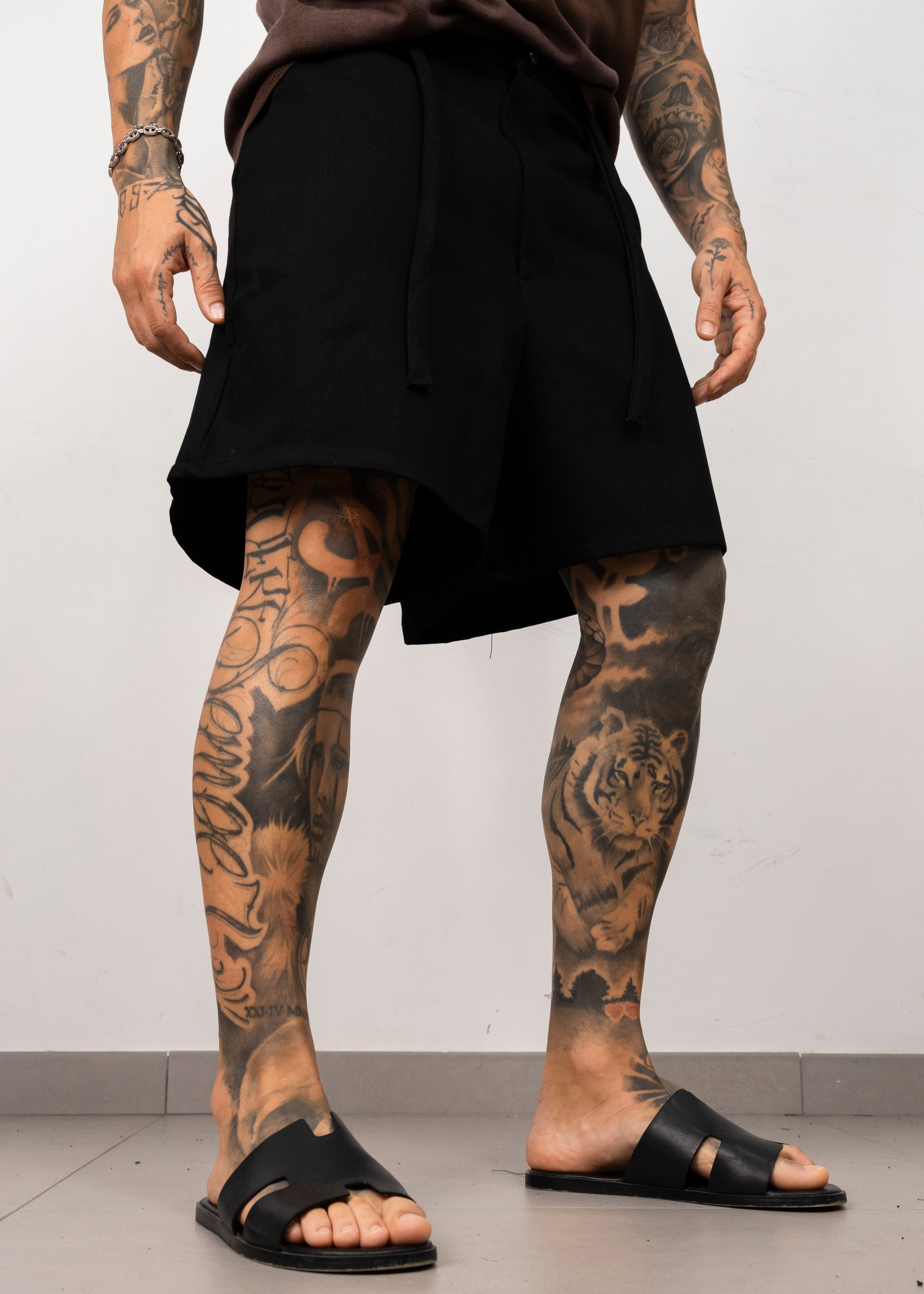 Bermuda sartoriale con laccio