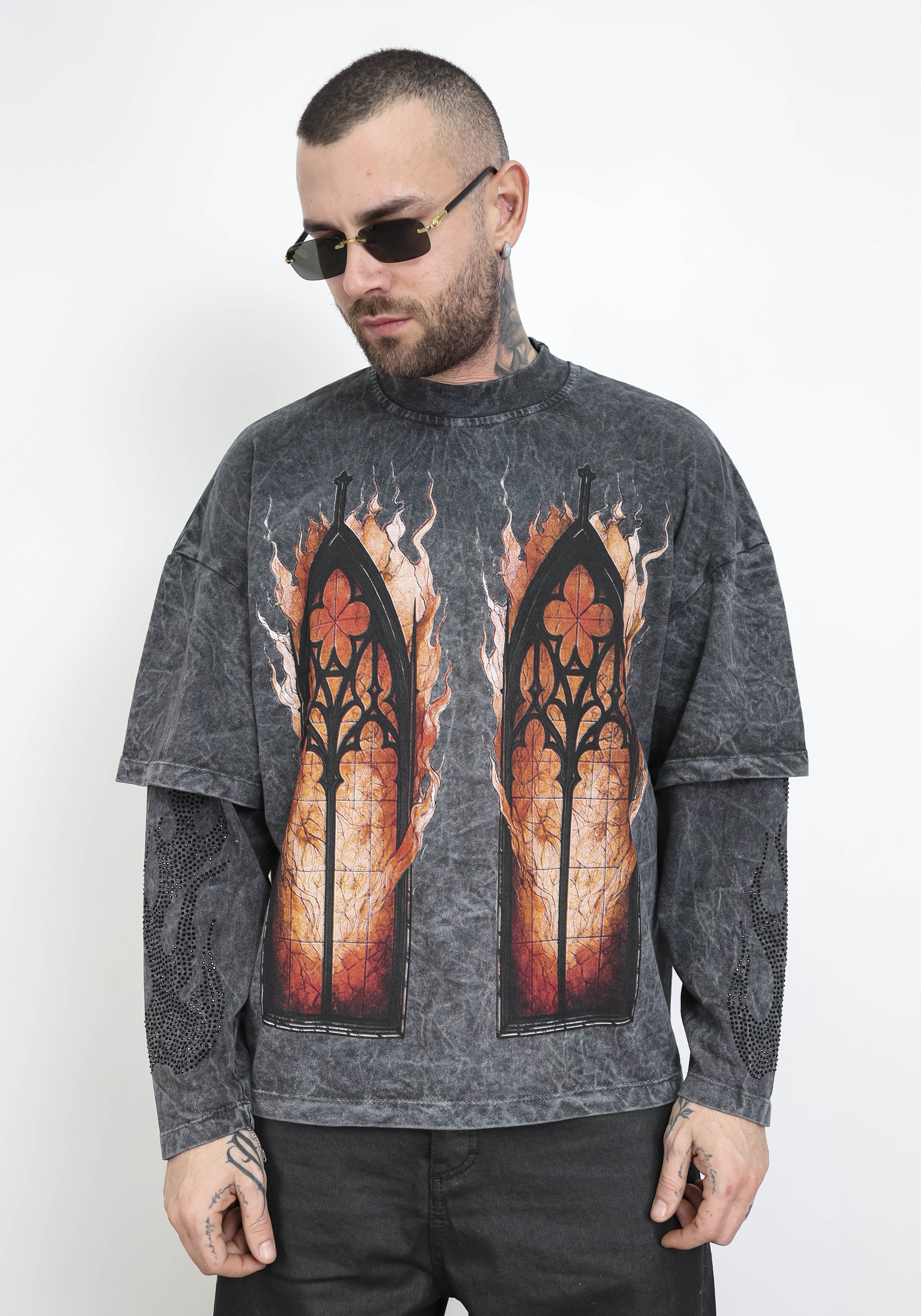 T-shirt double sleeve pxt lv