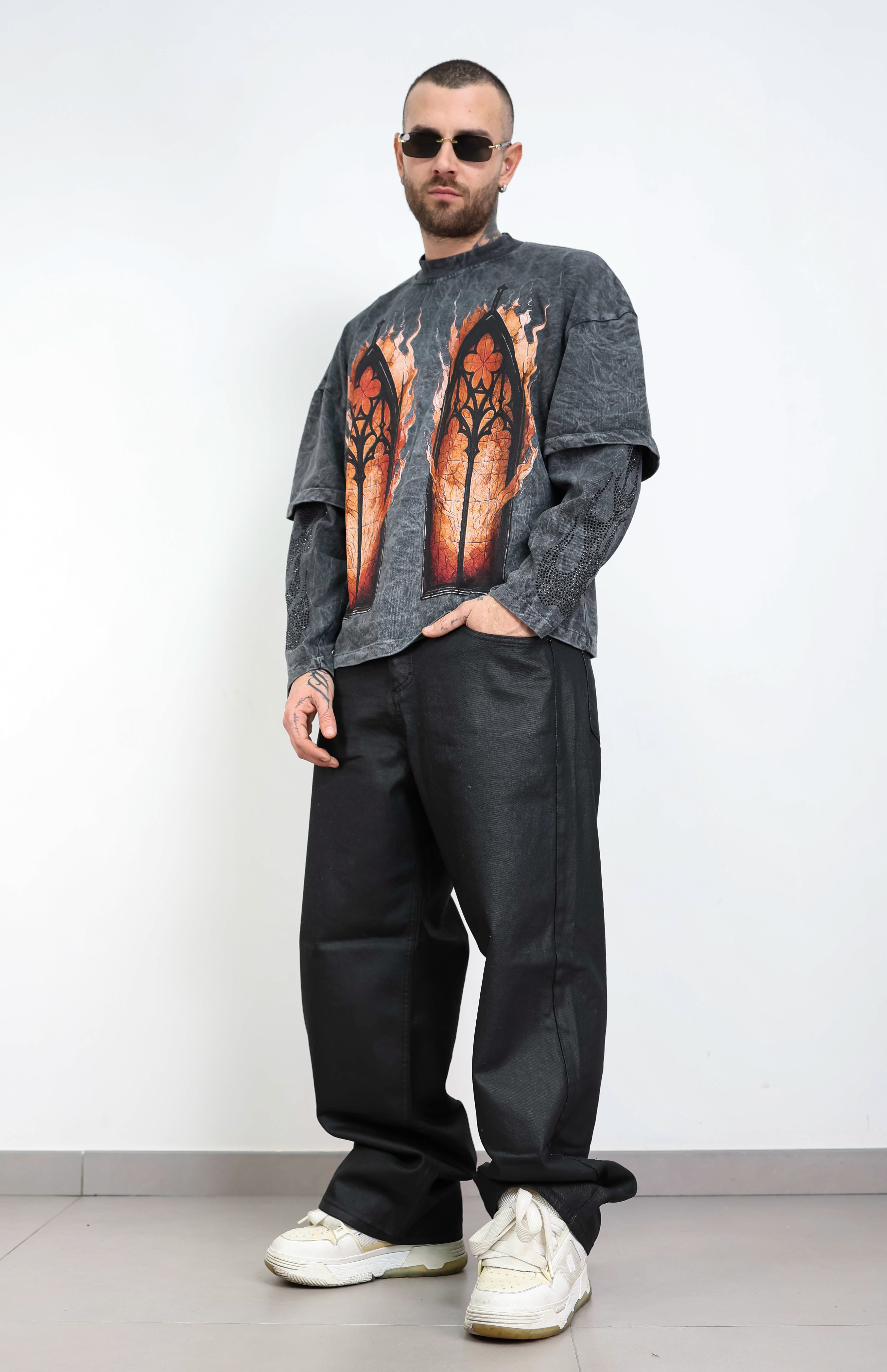 T-shirt double sleeve pxt lv