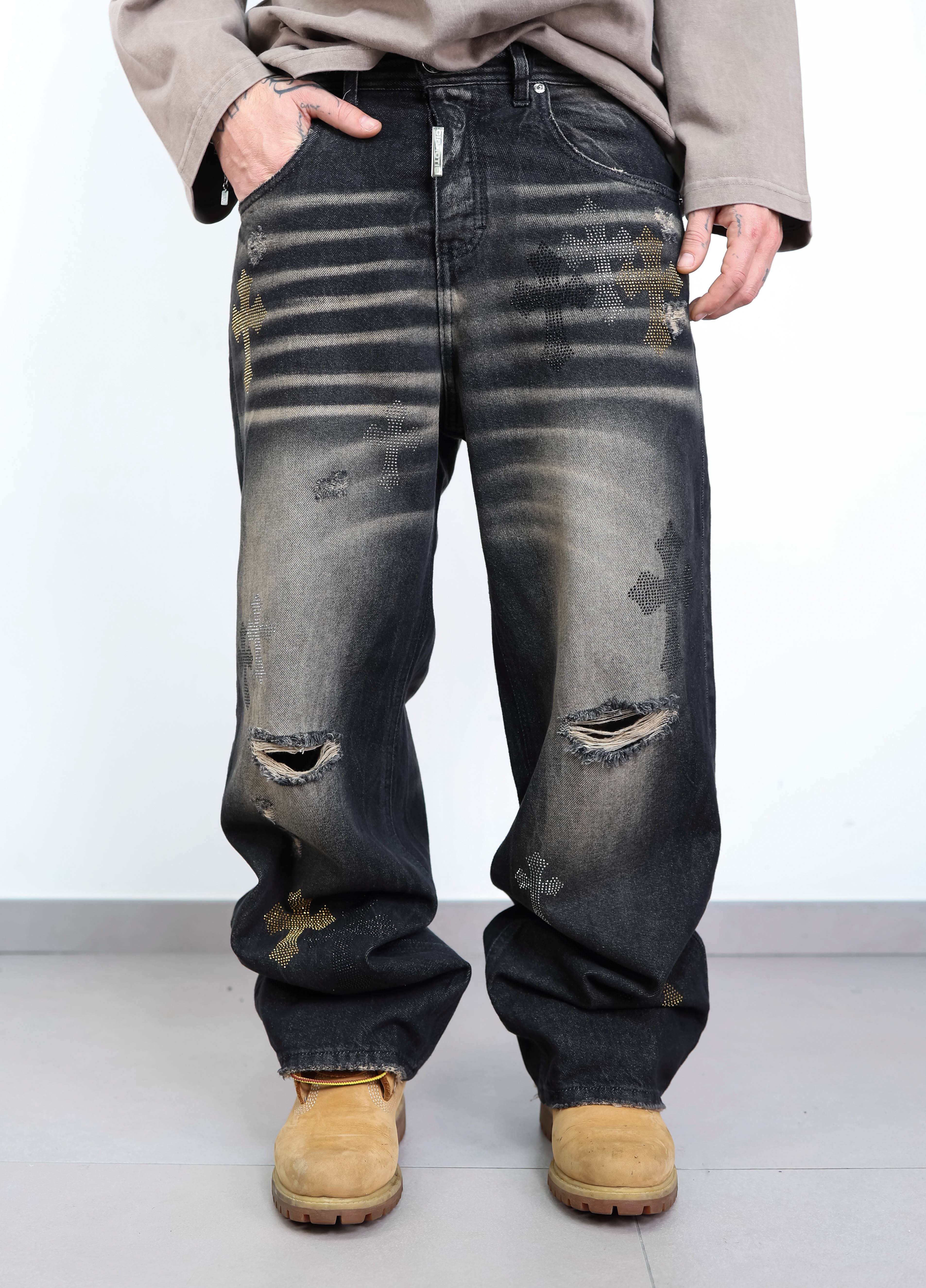 Baggy crome black