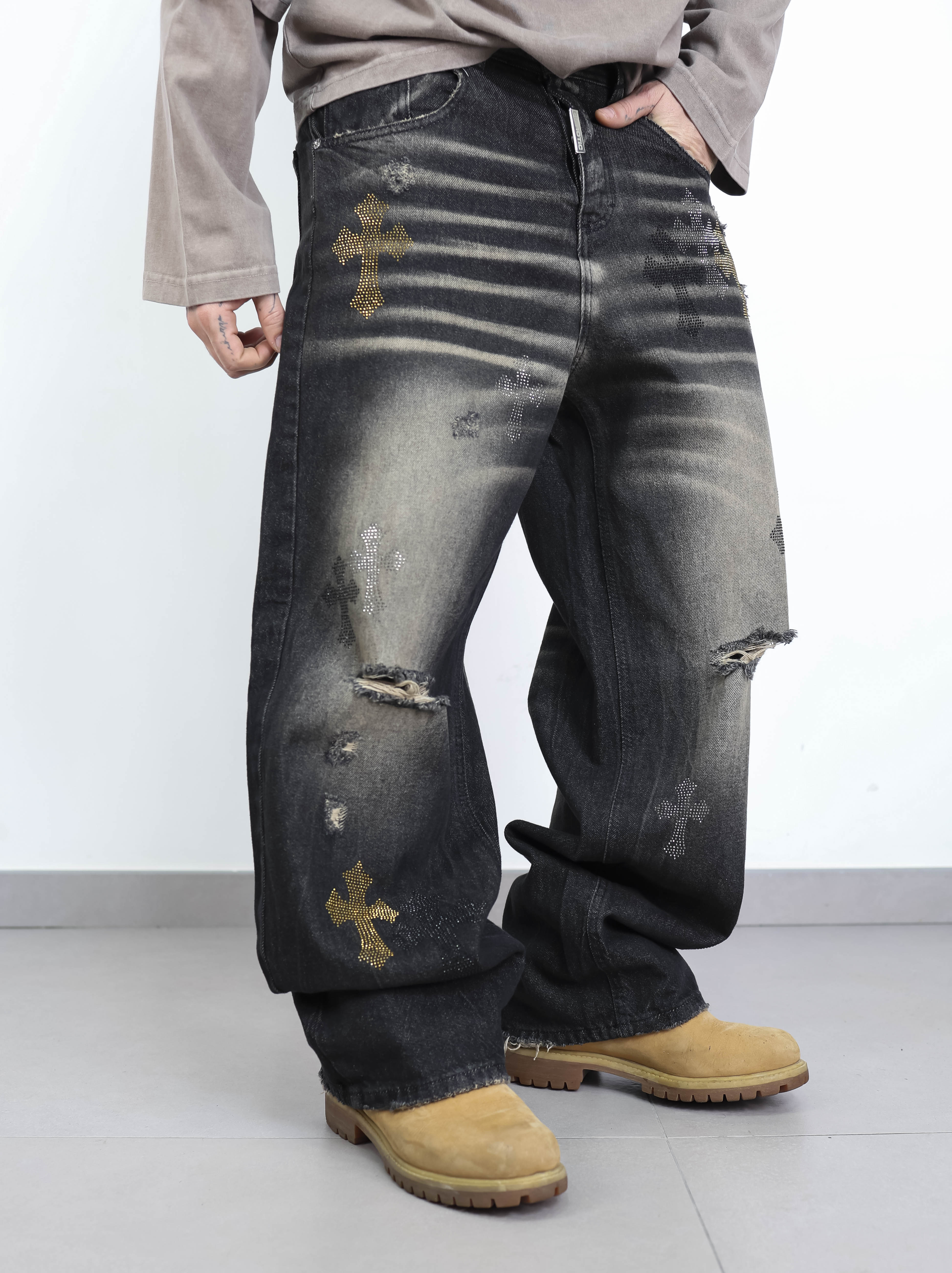 Baggy crome black