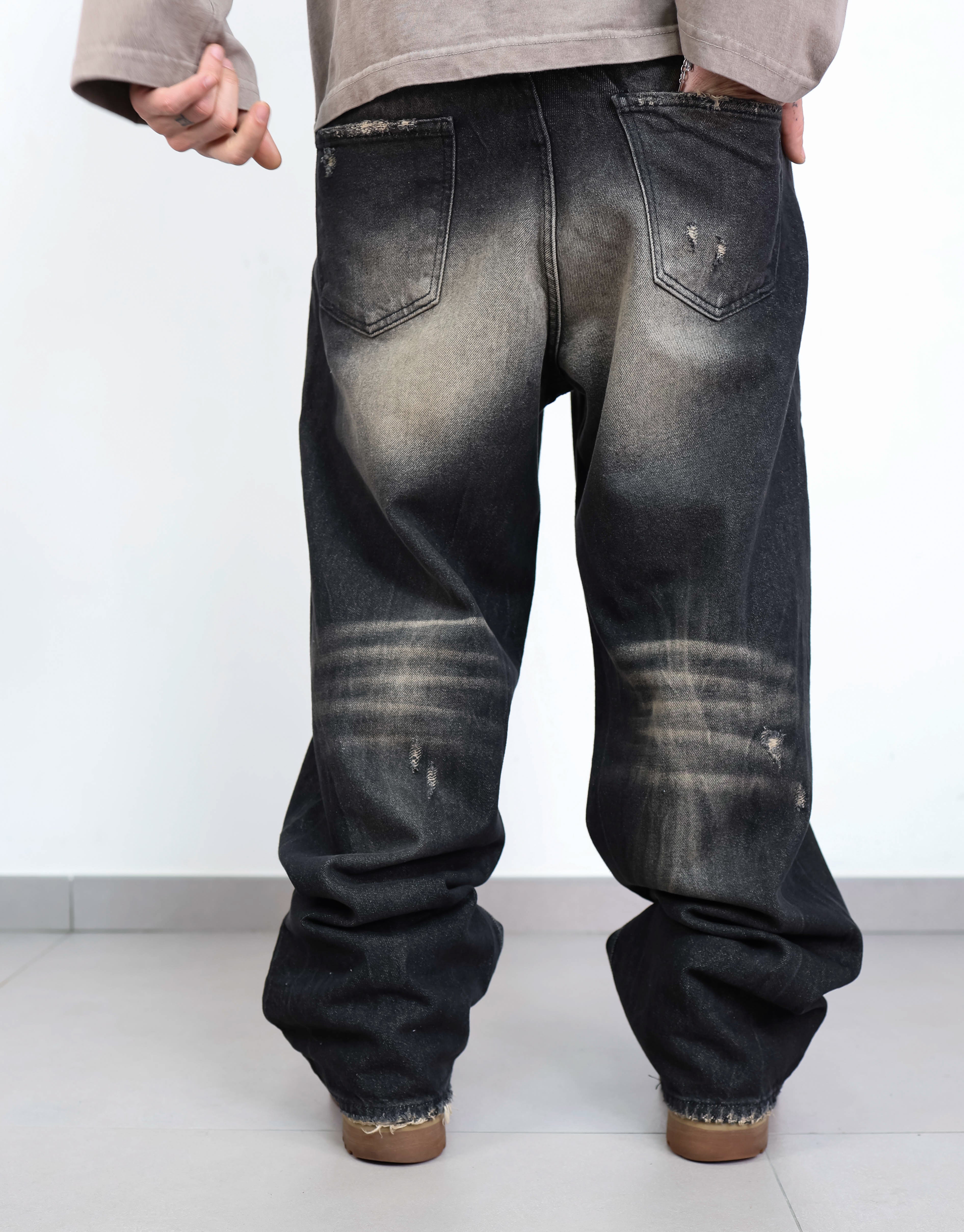 Baggy crome black