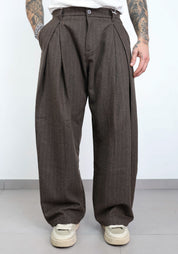 Pant elegant gessato