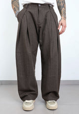 Pant elegant gessato