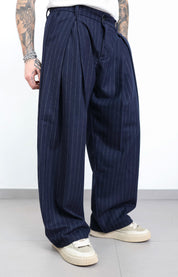 Pant elegant gessato