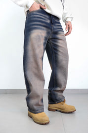 Baggy sfumato sabbiato new