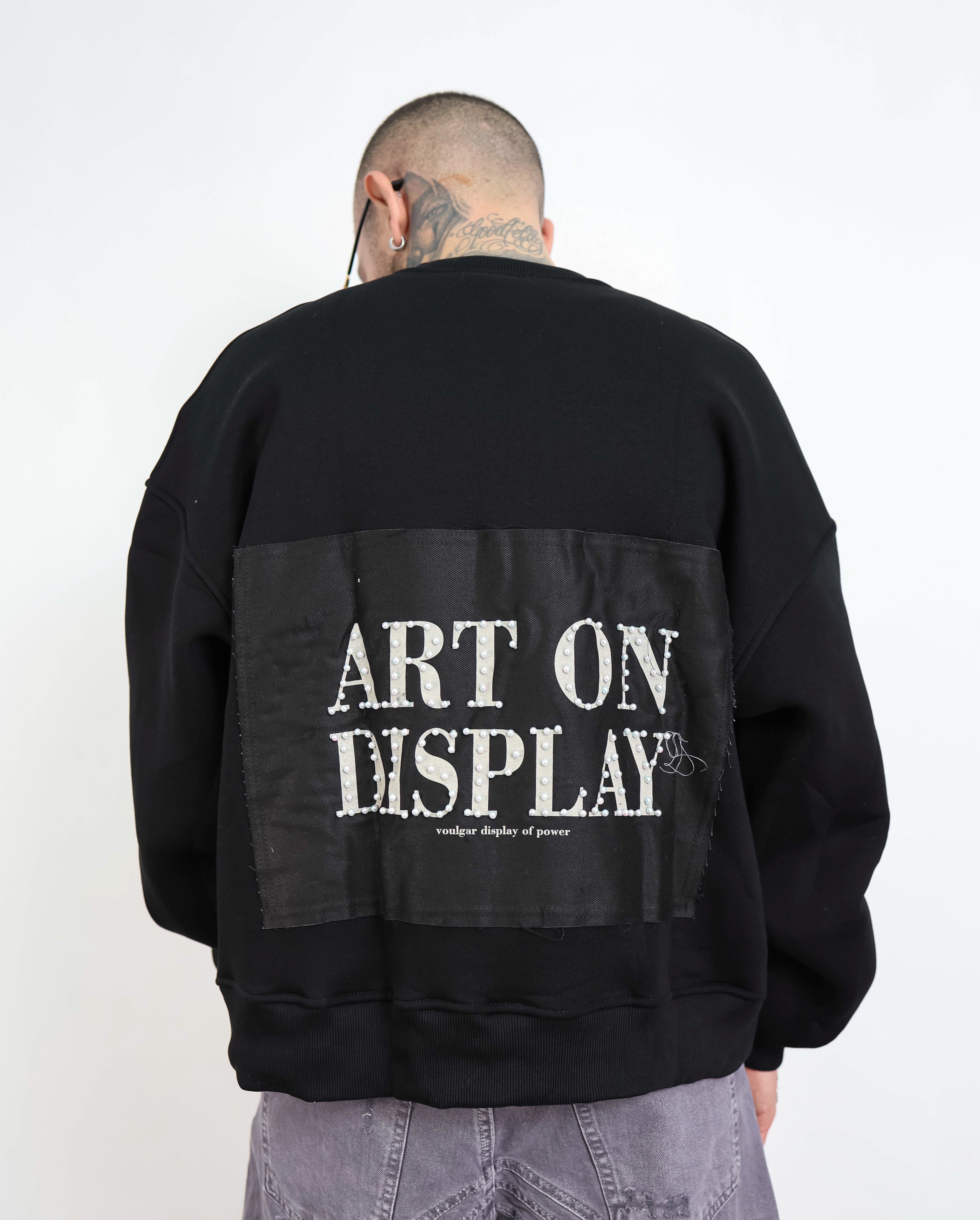 Hoodie art on diplay
