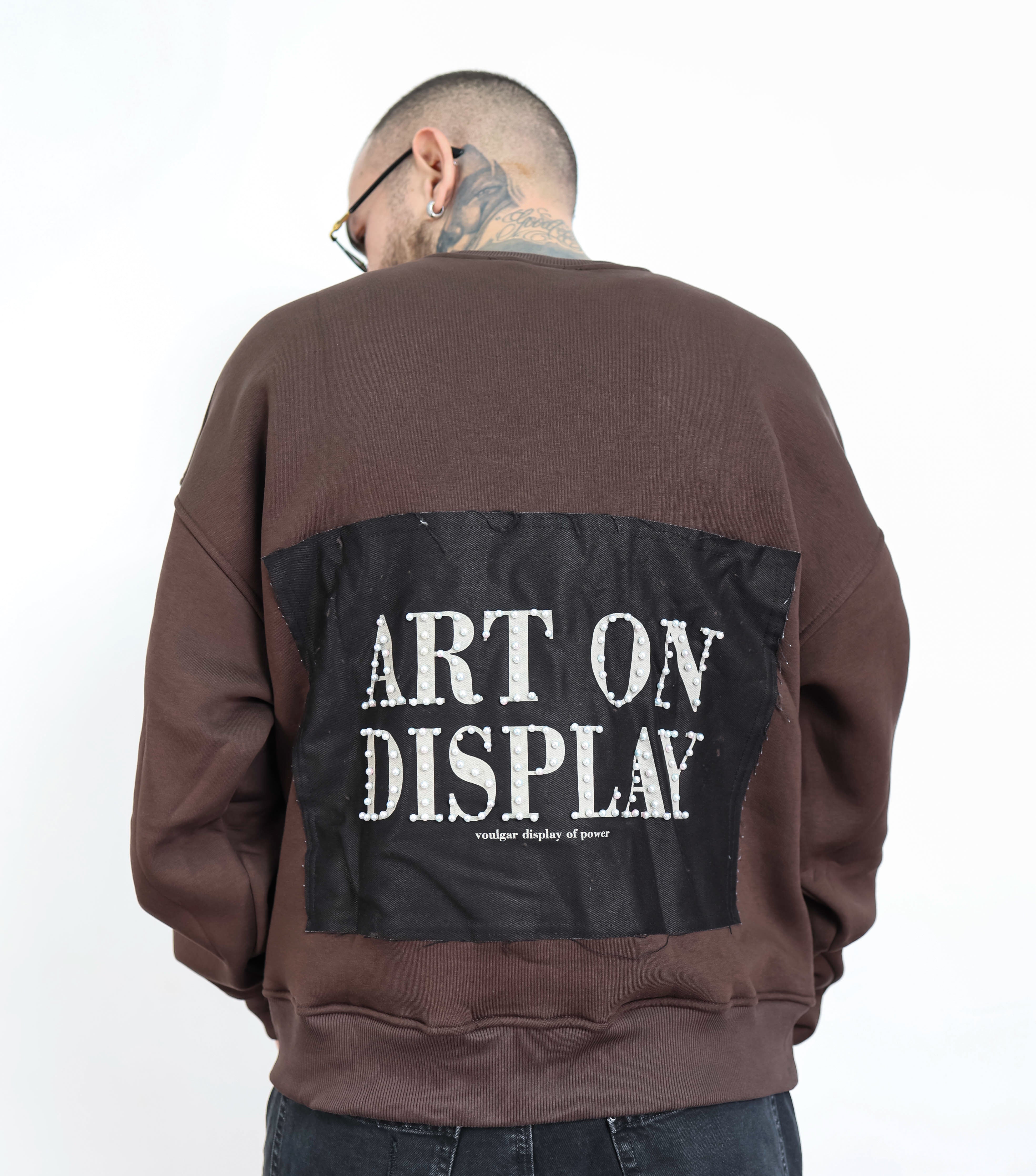 Hoodie art on diplay