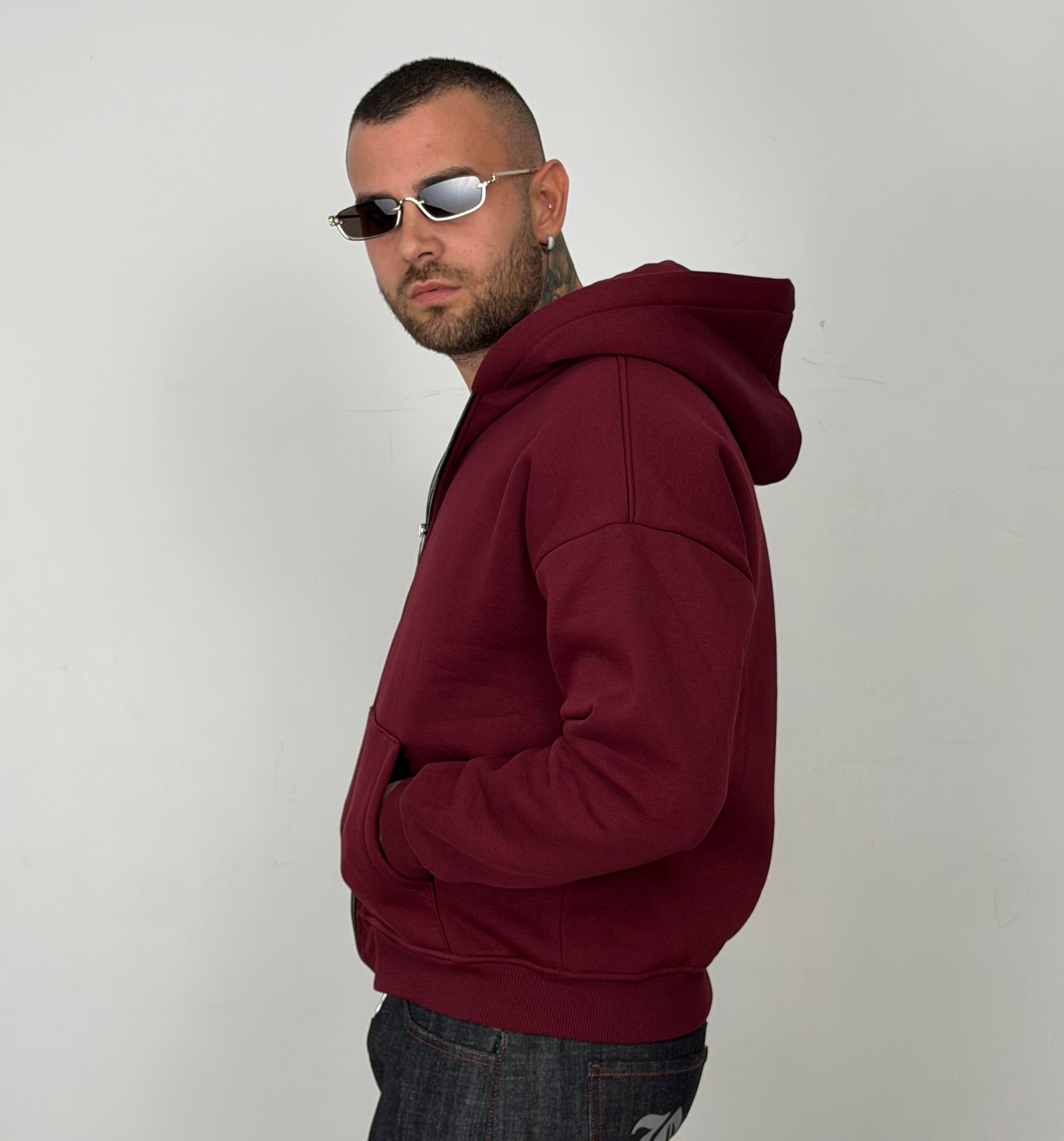 Felpa Basic Zip