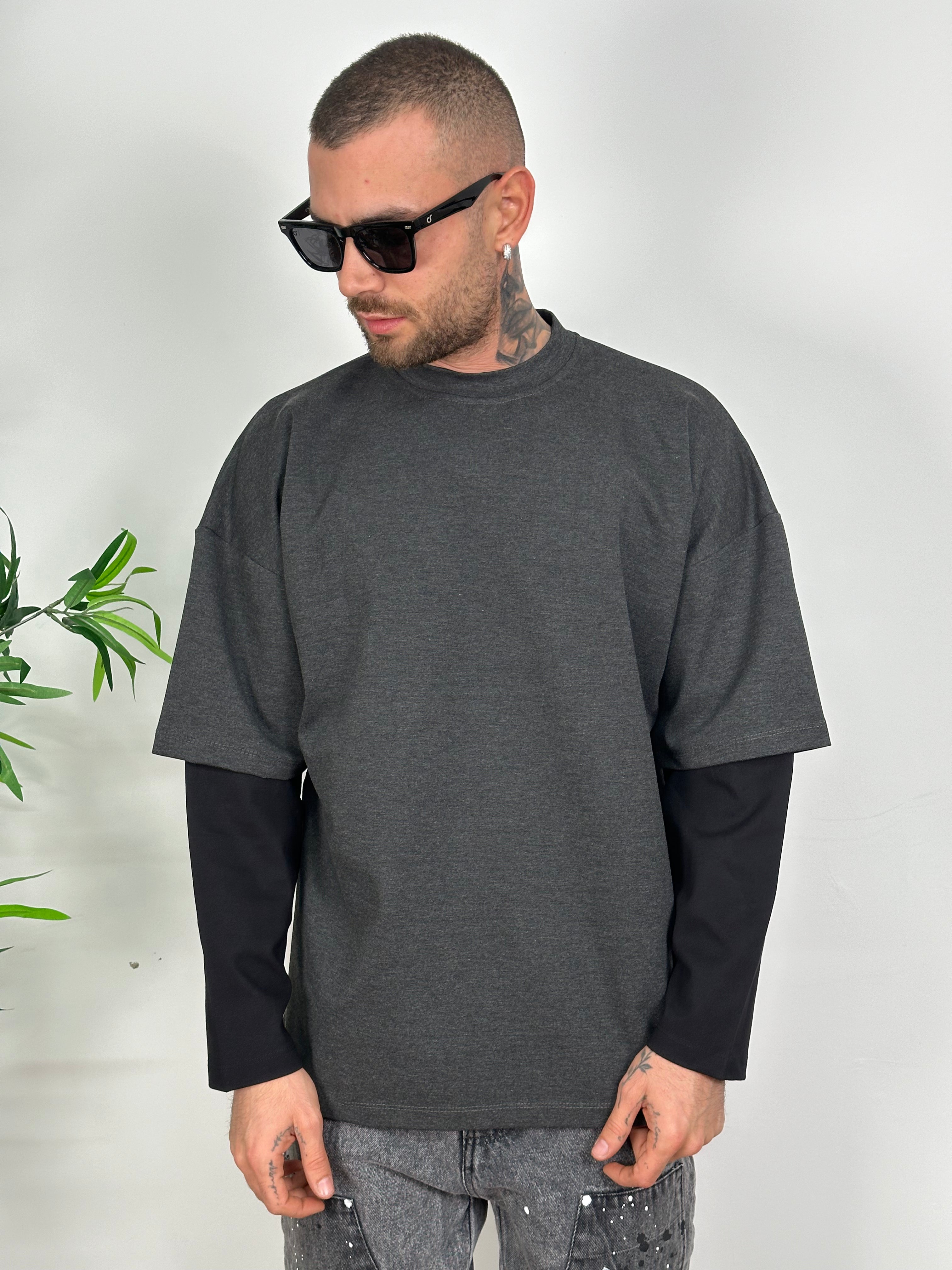 Shirt ambition double bicolor