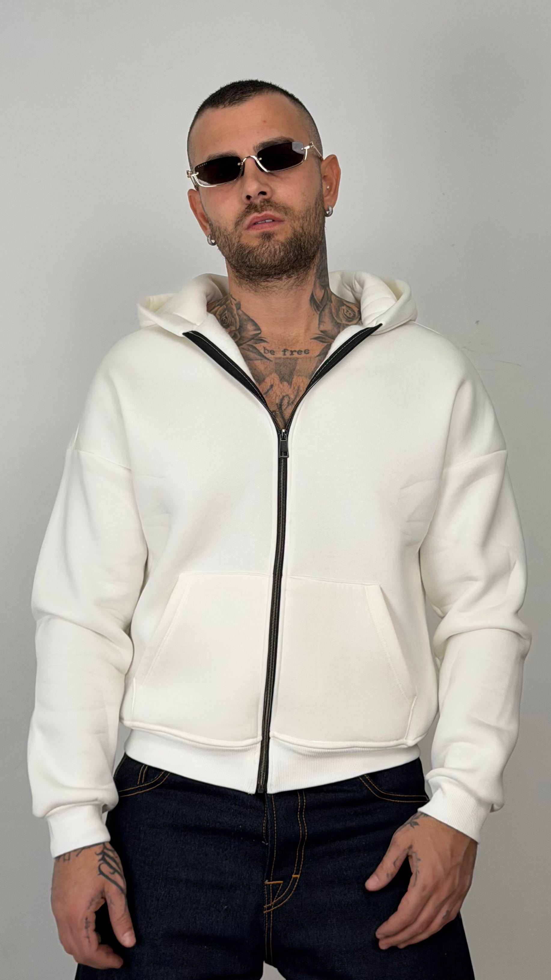 Felpa Basic Zip