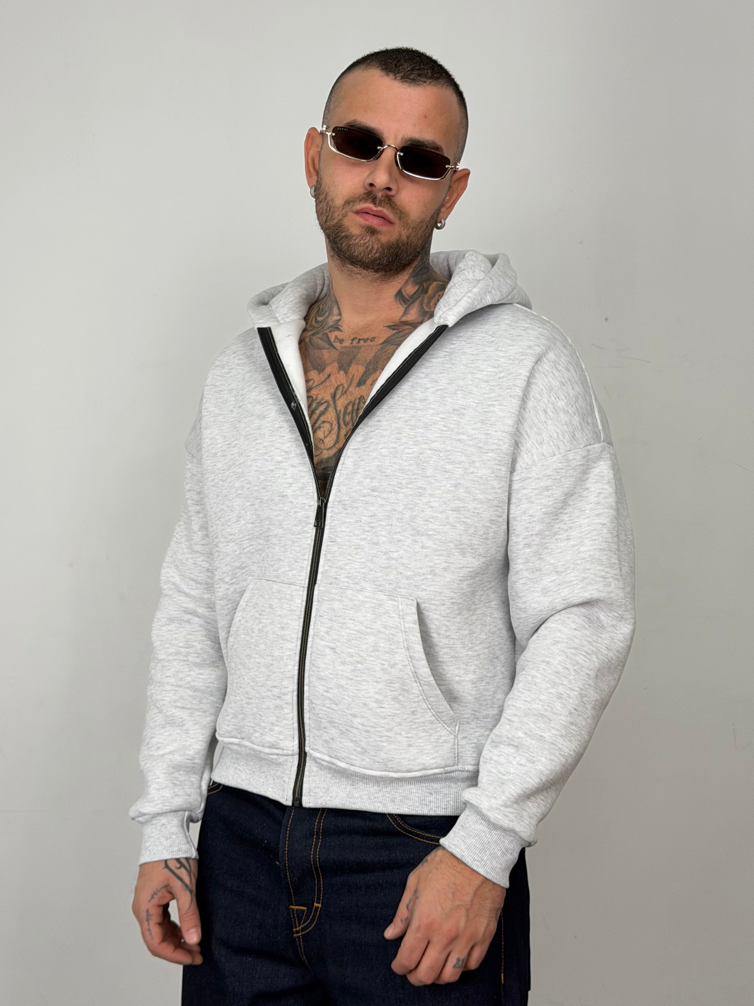 Felpa Basic Zip