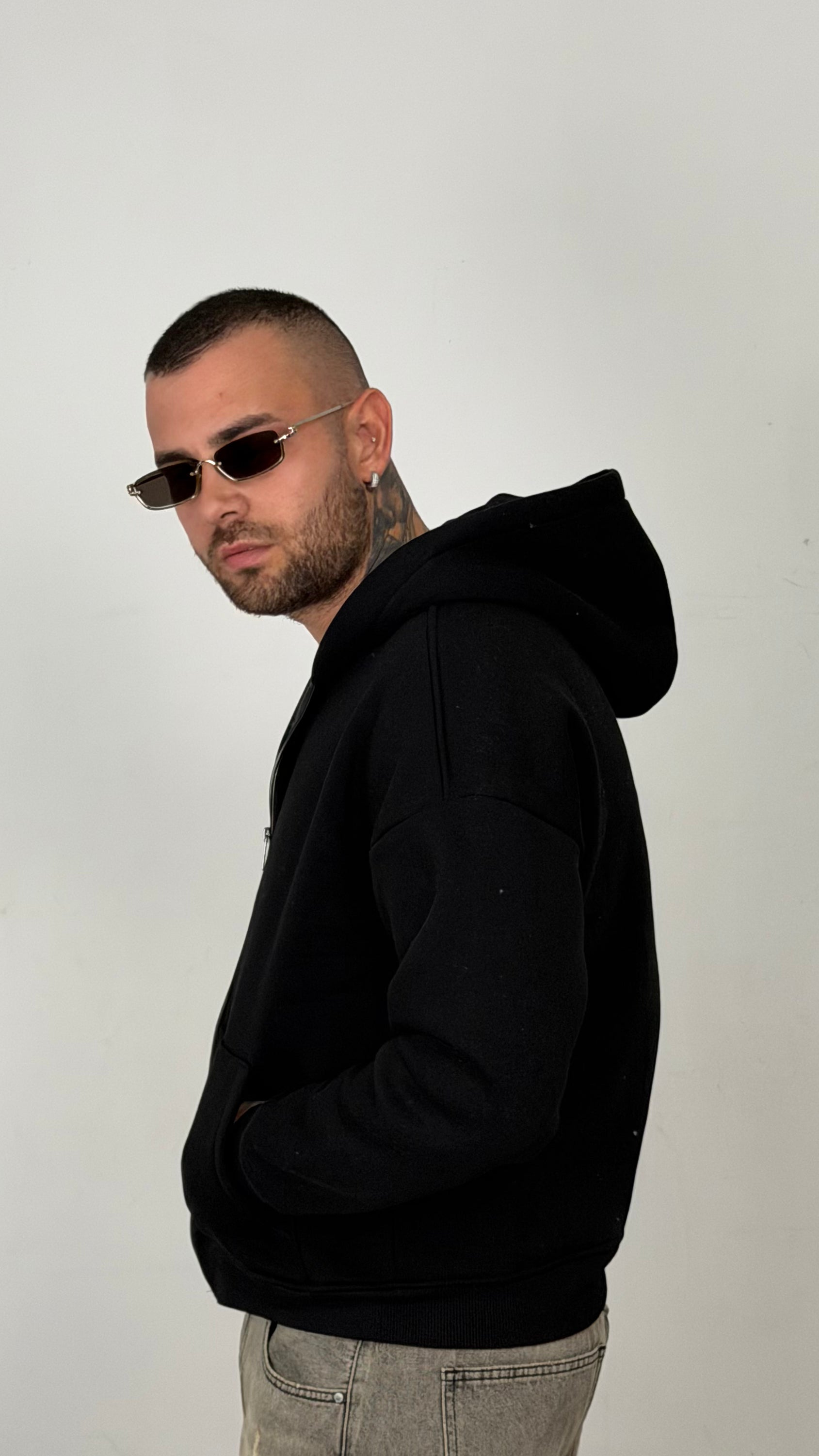 Felpa Basic Zip