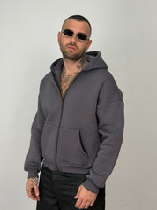 Felpa Basic Zip