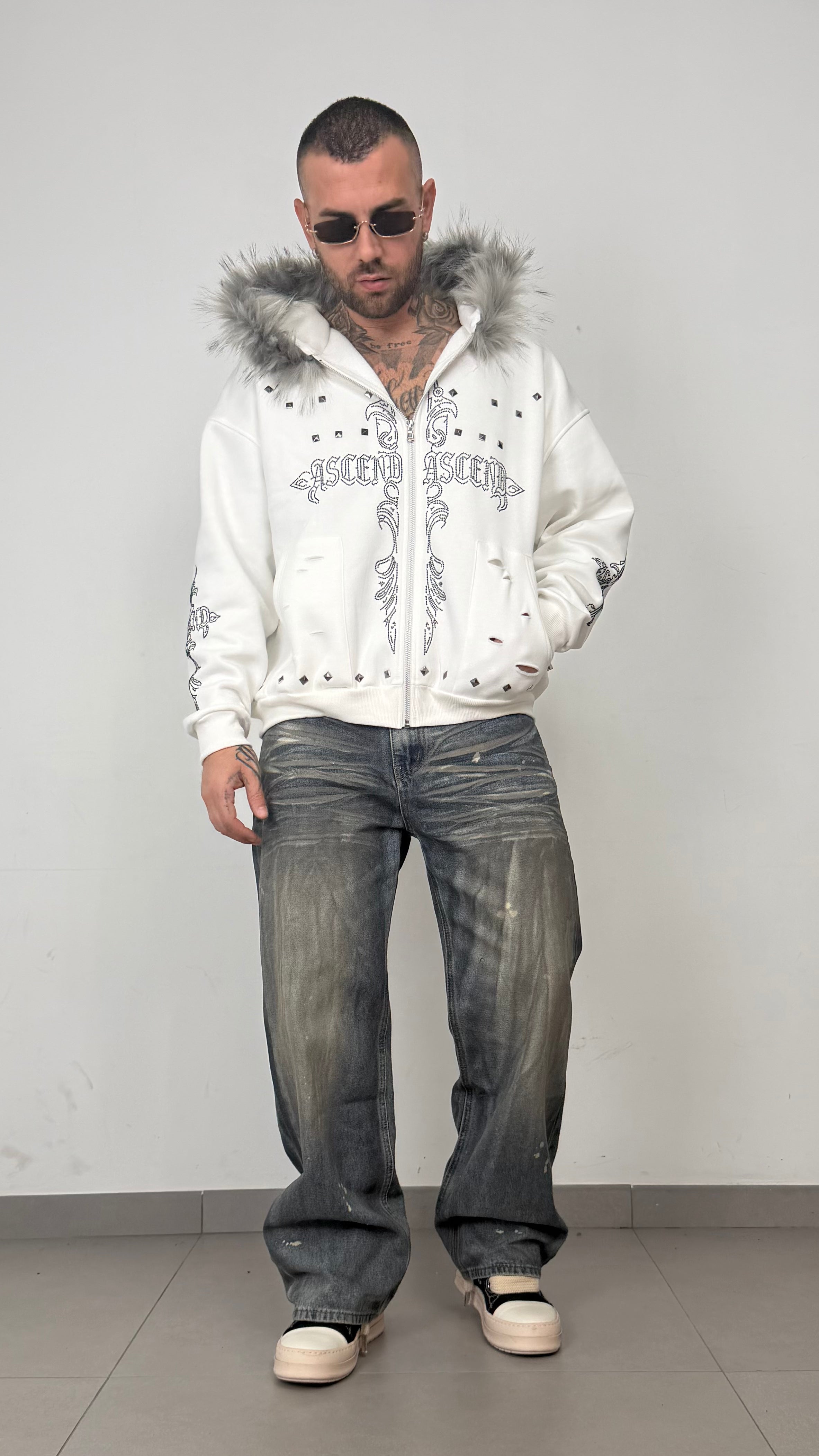 Baggy Sfumato Print