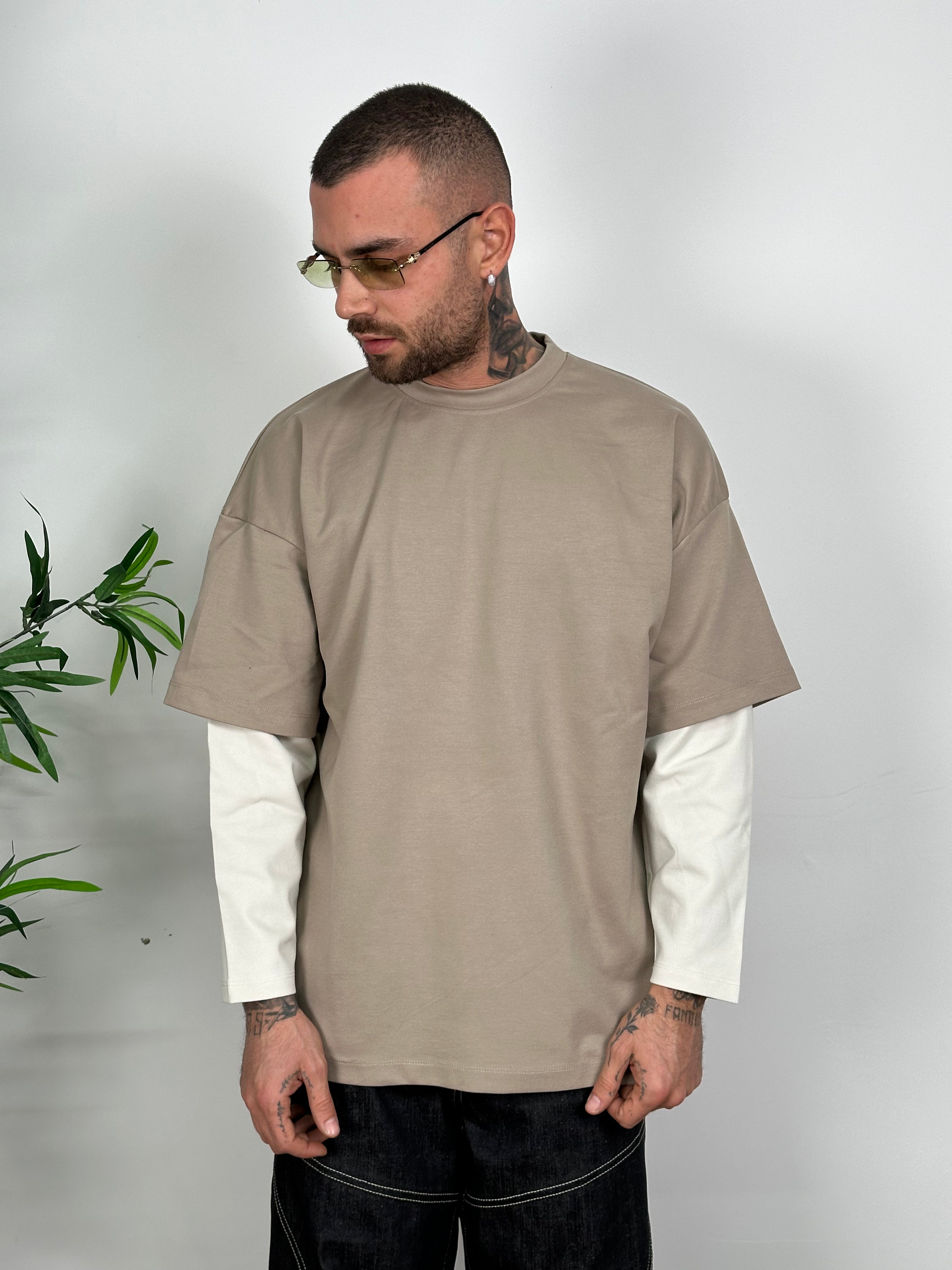 Shirt ambition double bicolor