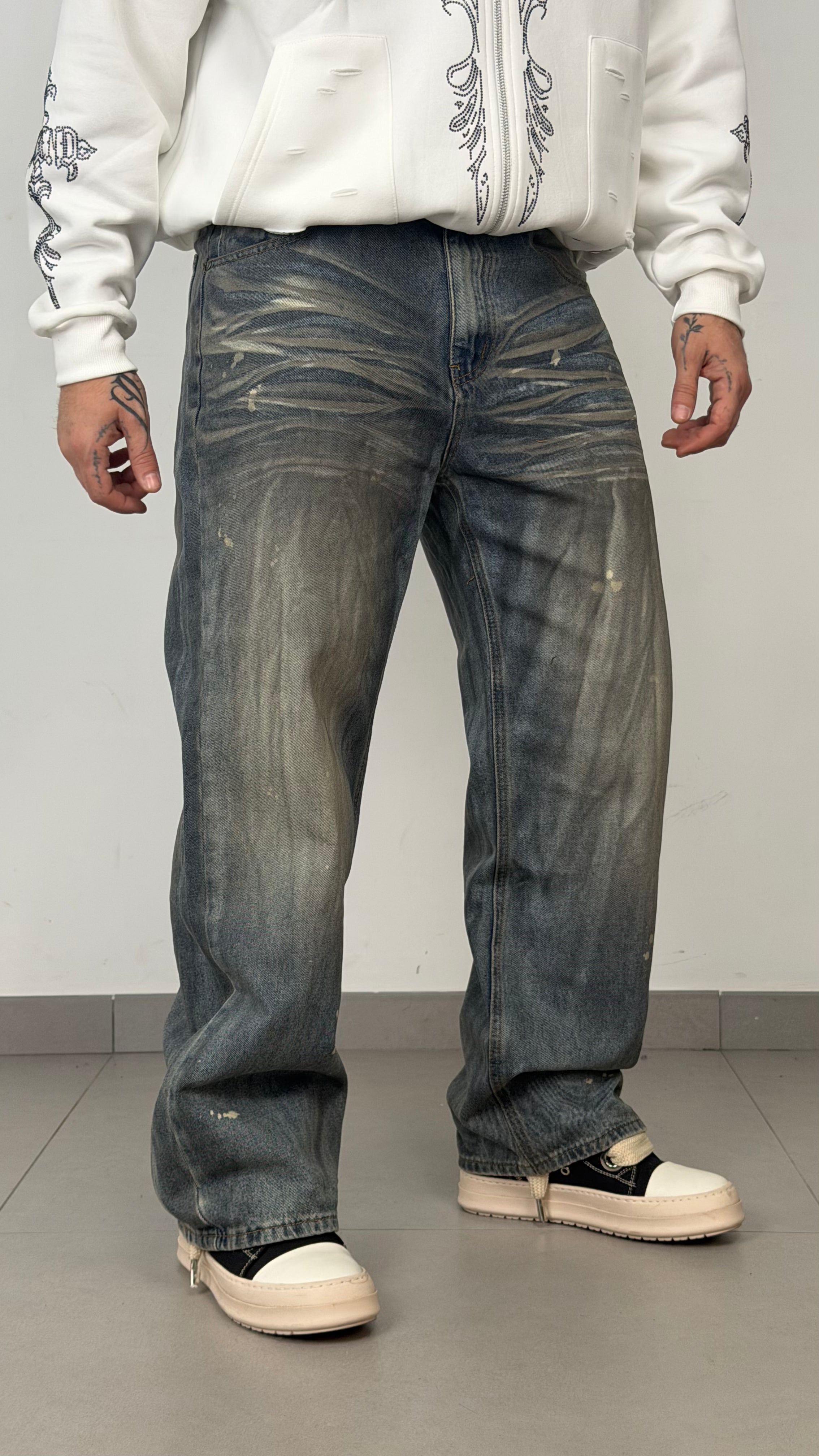 Baggy Sfumato Print