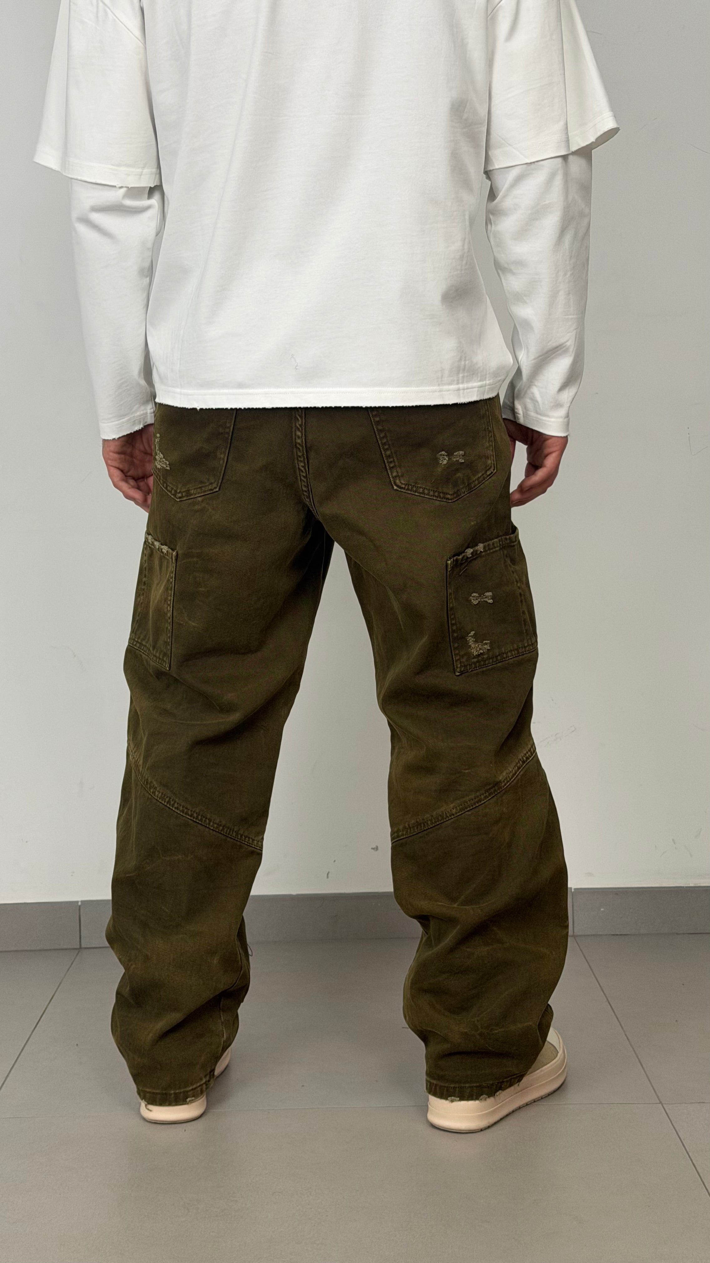 Super Baggy Carpenter Raw Tie