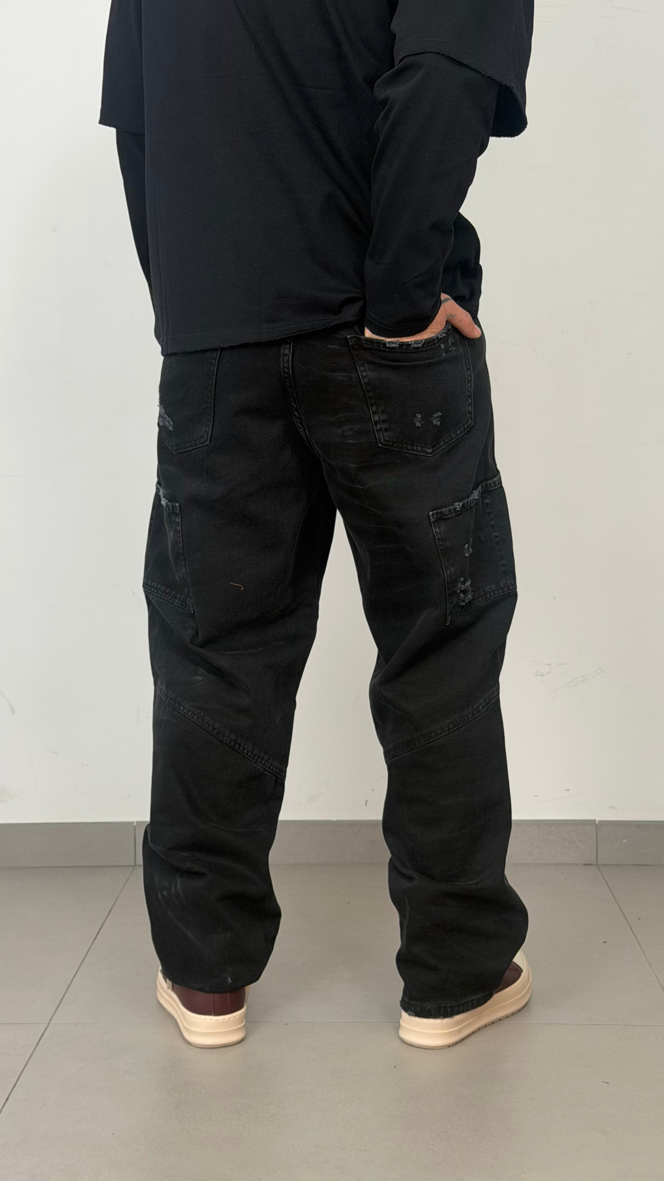 Super Baggy Carpenter Raw Tie
