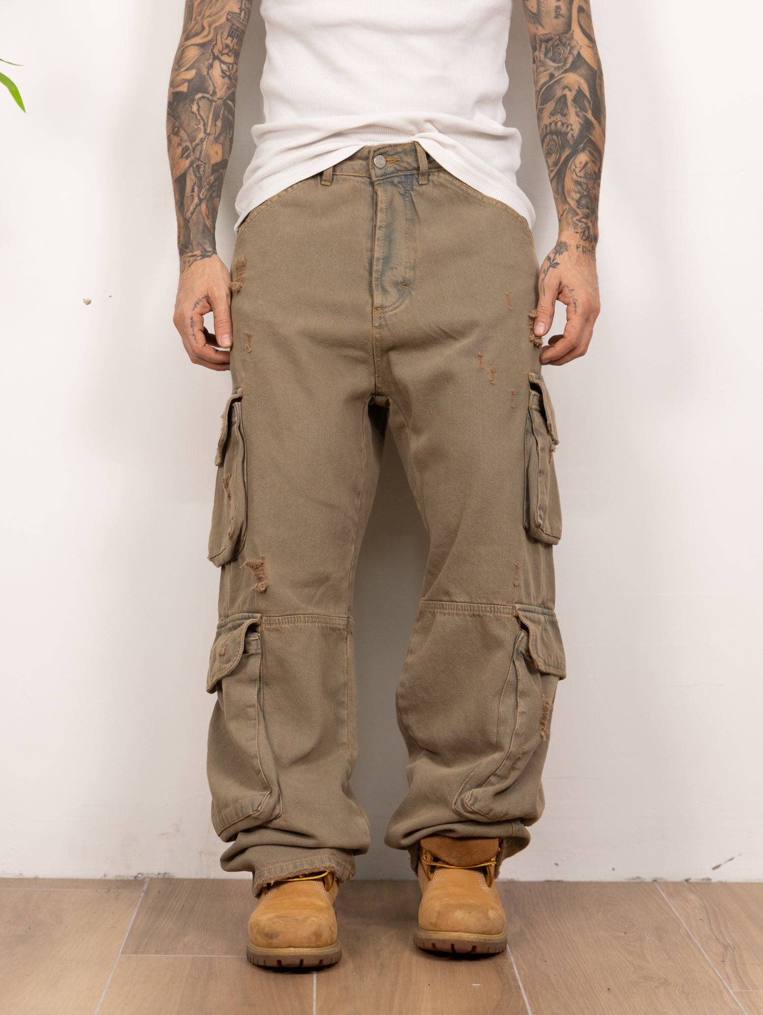Cargo sabbia 4 tasche