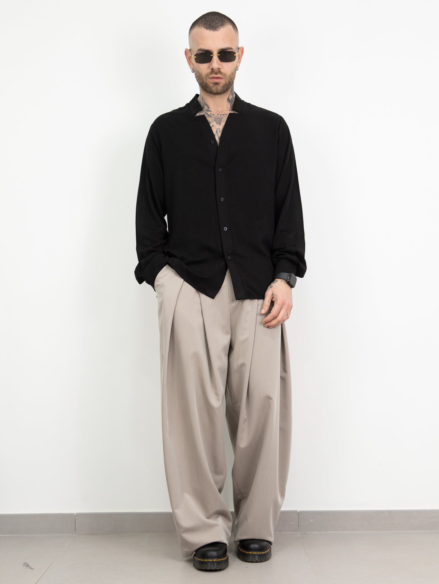 Camicia satin