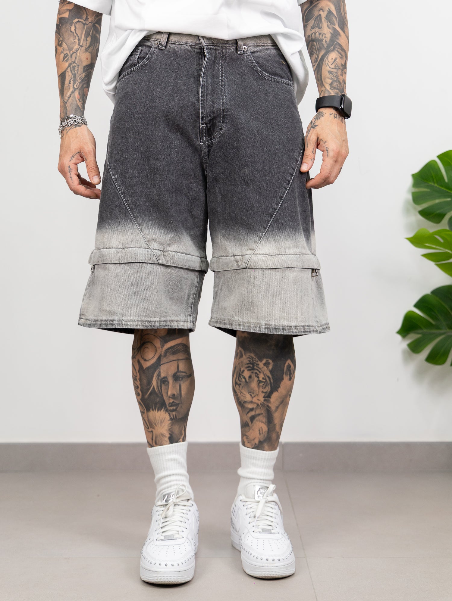 Bermuda con zip