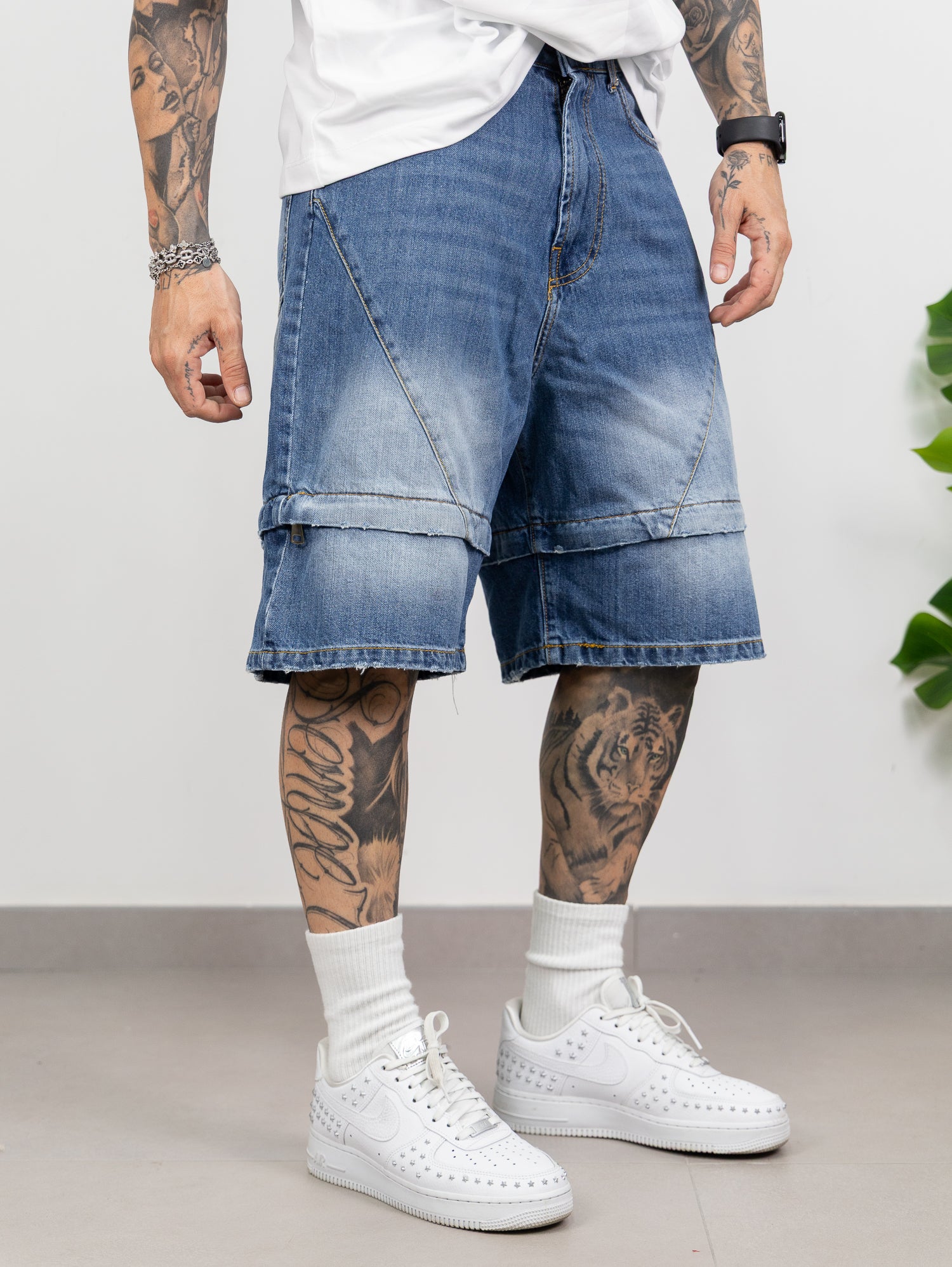 Bermuda con zip