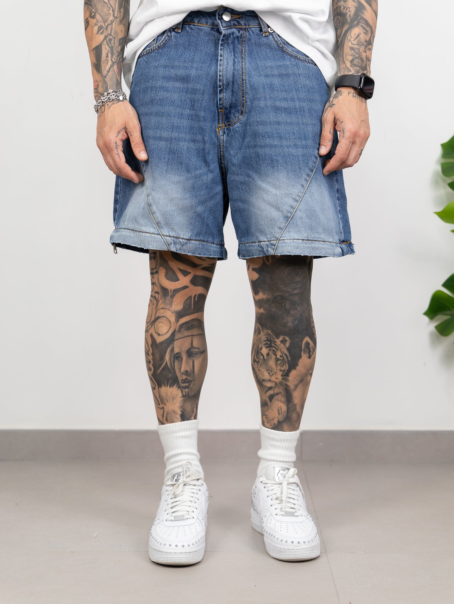 Bermuda con zip
