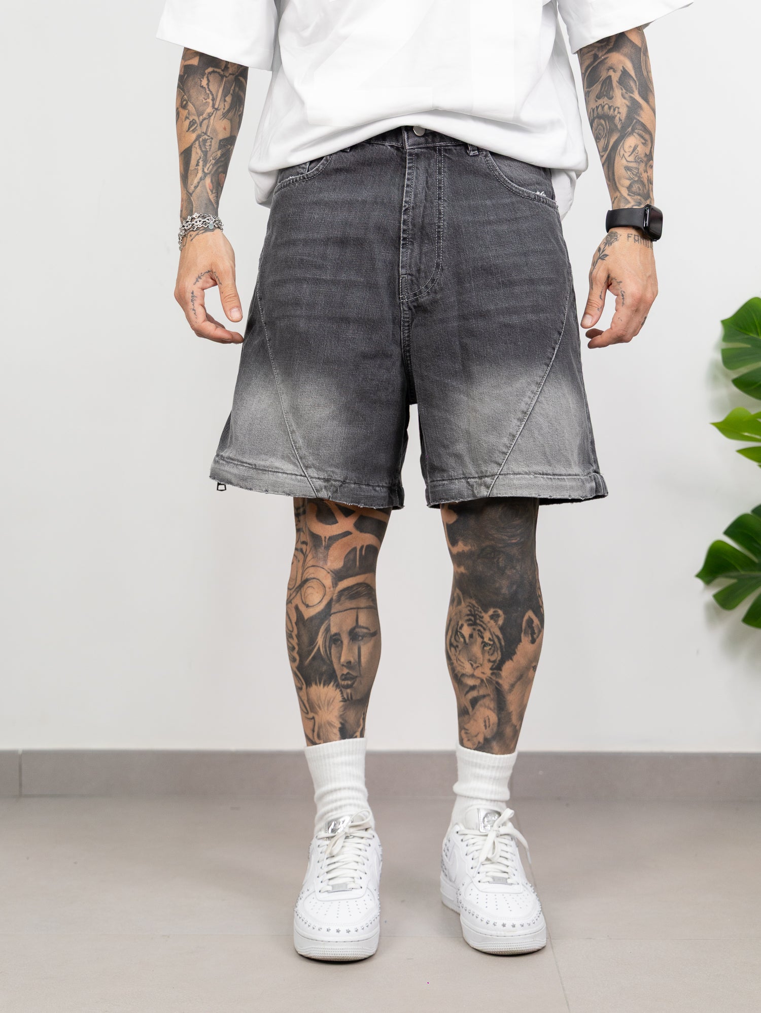 Bermuda con zip