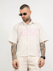 Camicia millerighe stampa