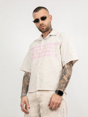 Camicia millerighe stampa