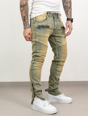 Biker zip sand