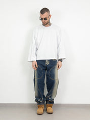 Baggy with-cuts