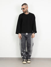 Baggy with-cuts