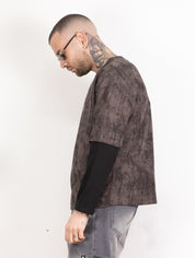 T-shirt double sfumature