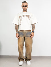 Baggy sfumato brown