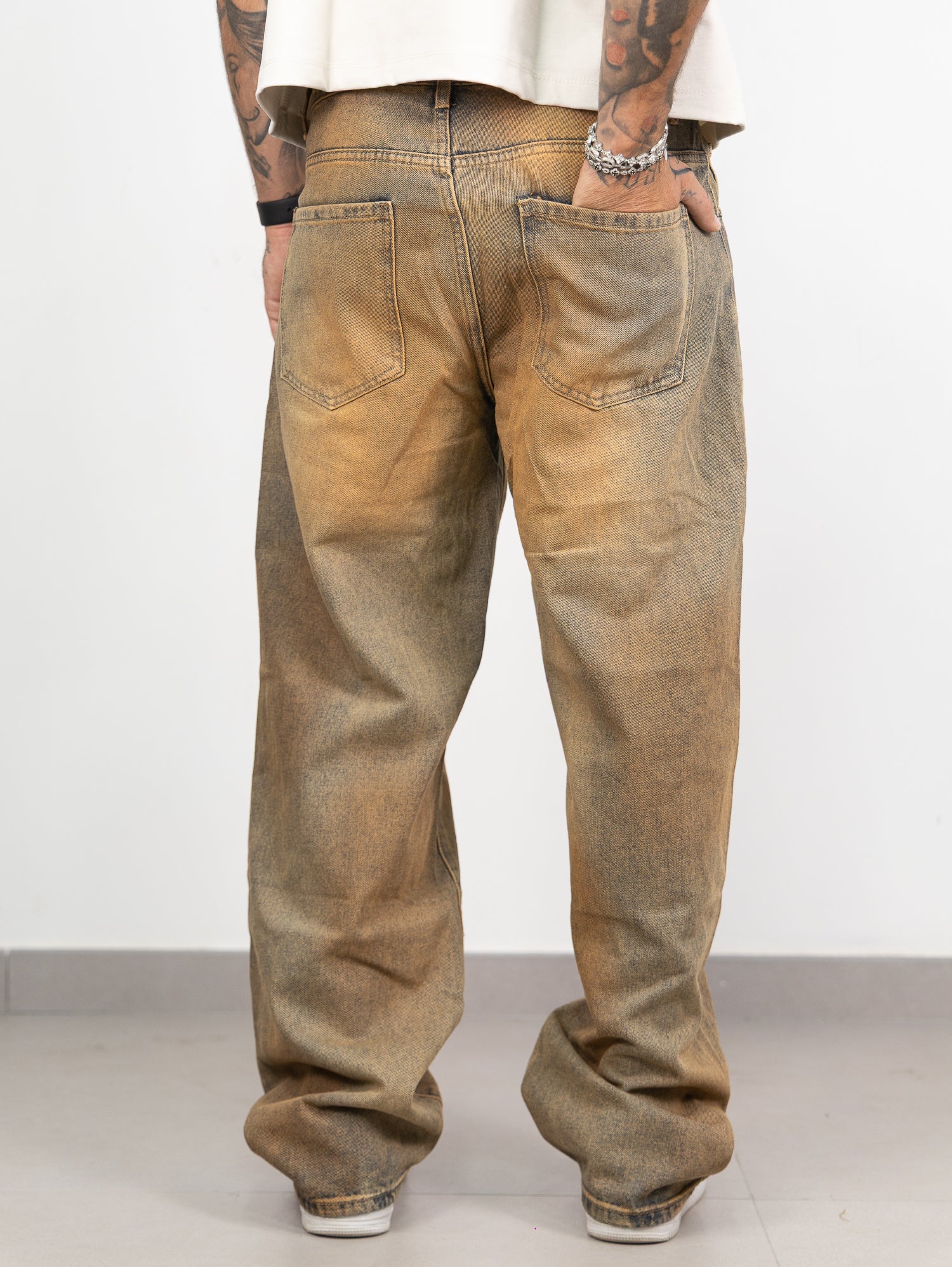 Baggy sfumato brown