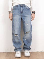 Denim strappo cloud