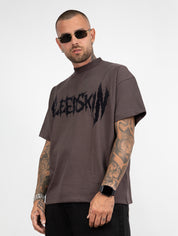 T-shirt crop bleedskin