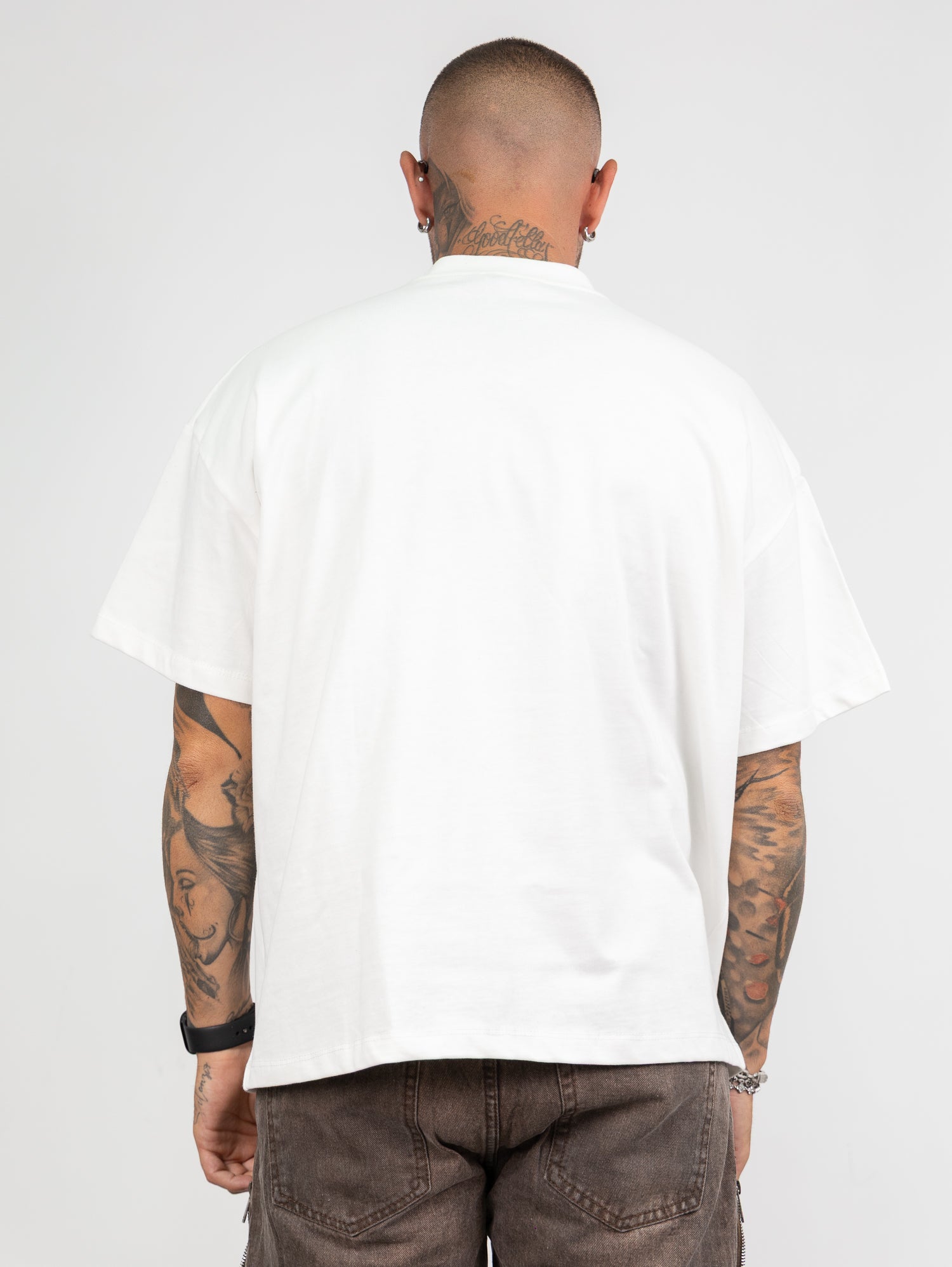 T-shirt crop croci