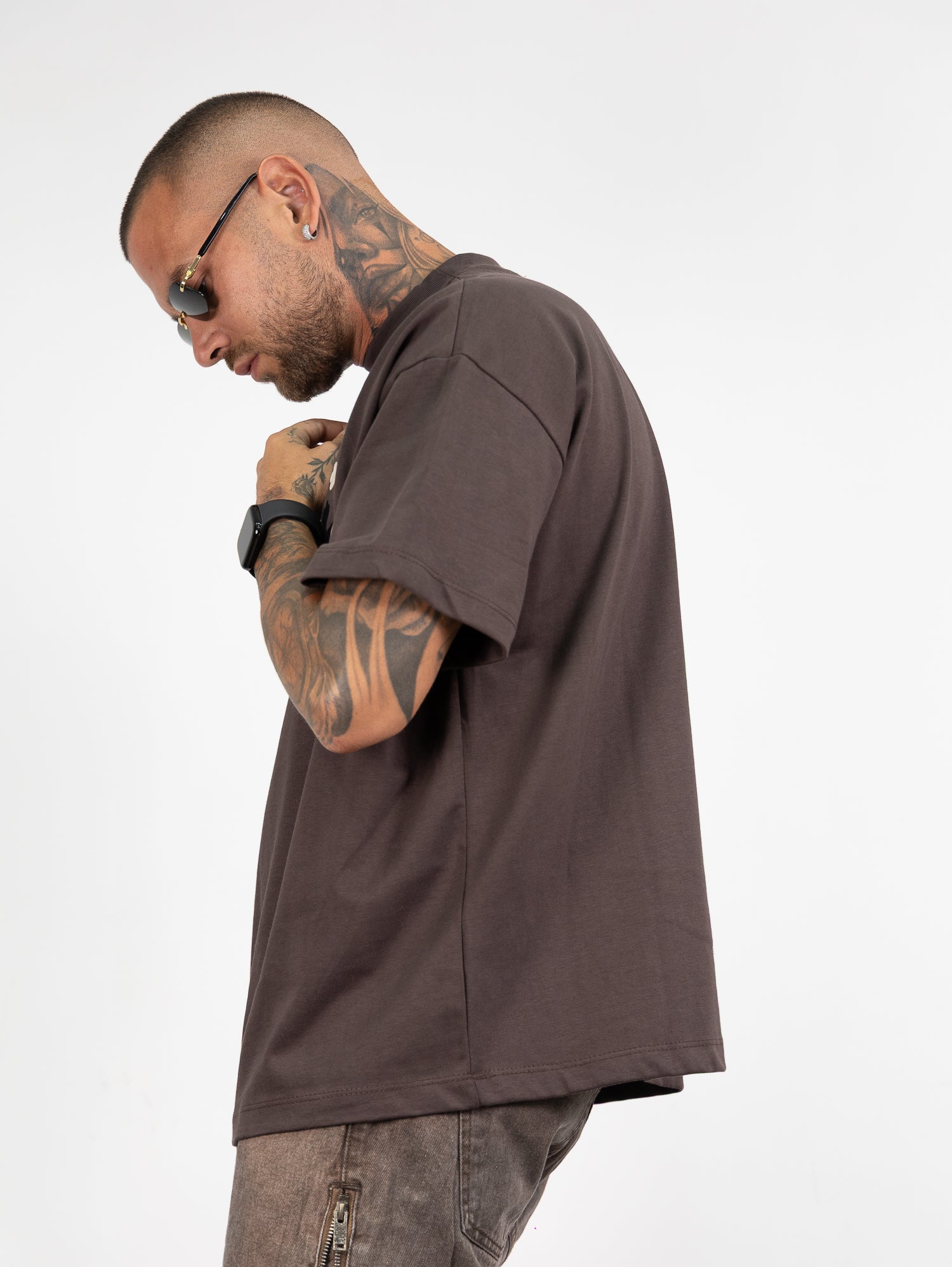 T-shirt crop croci