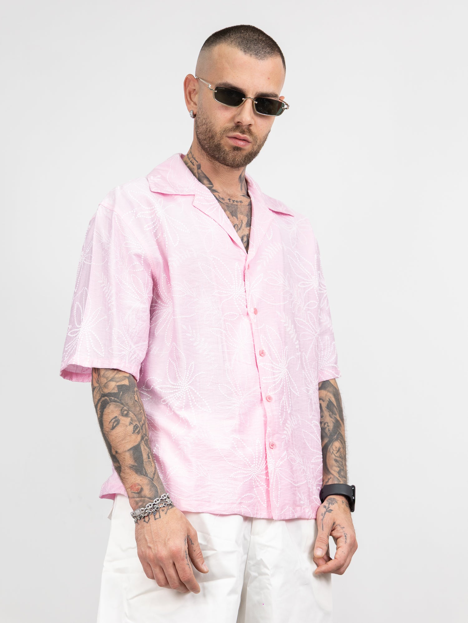 Camicia fiori