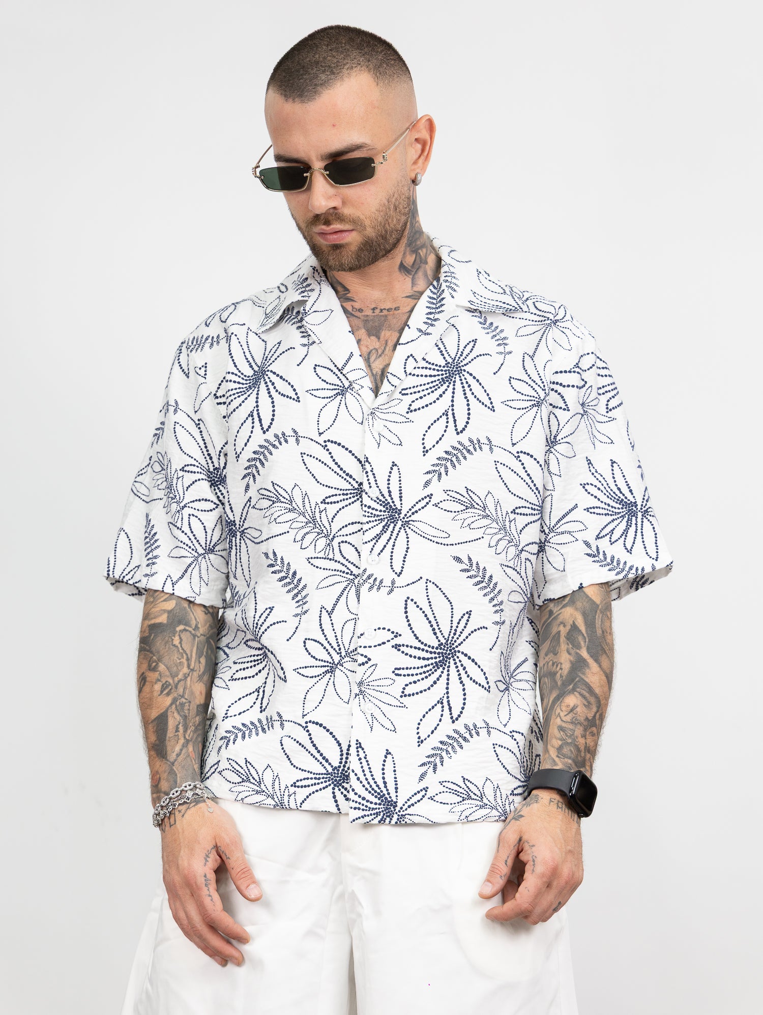 Camicia fiori