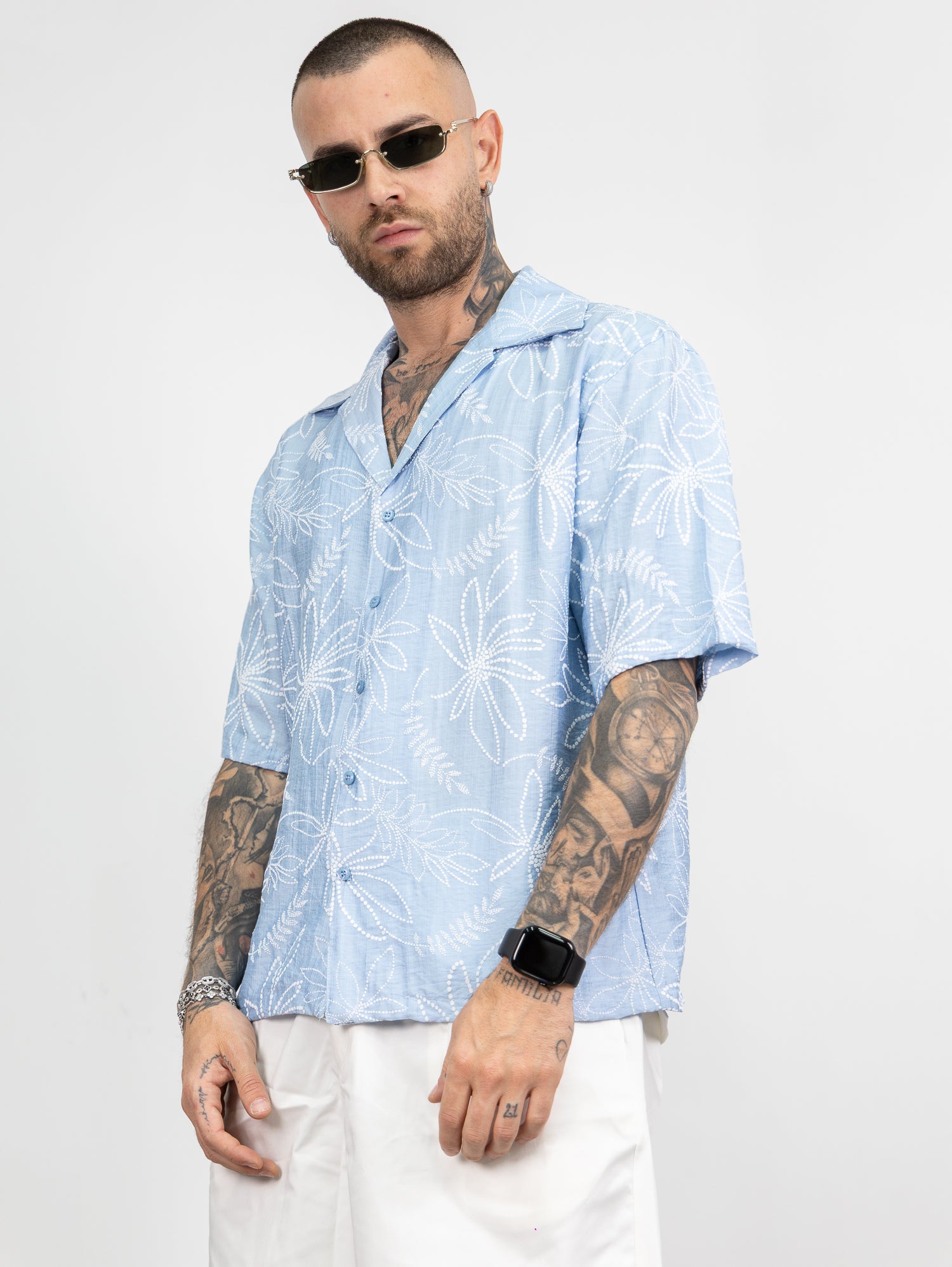 Camicia fiori