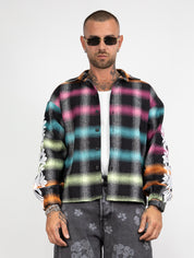 Camicia righe multicolor