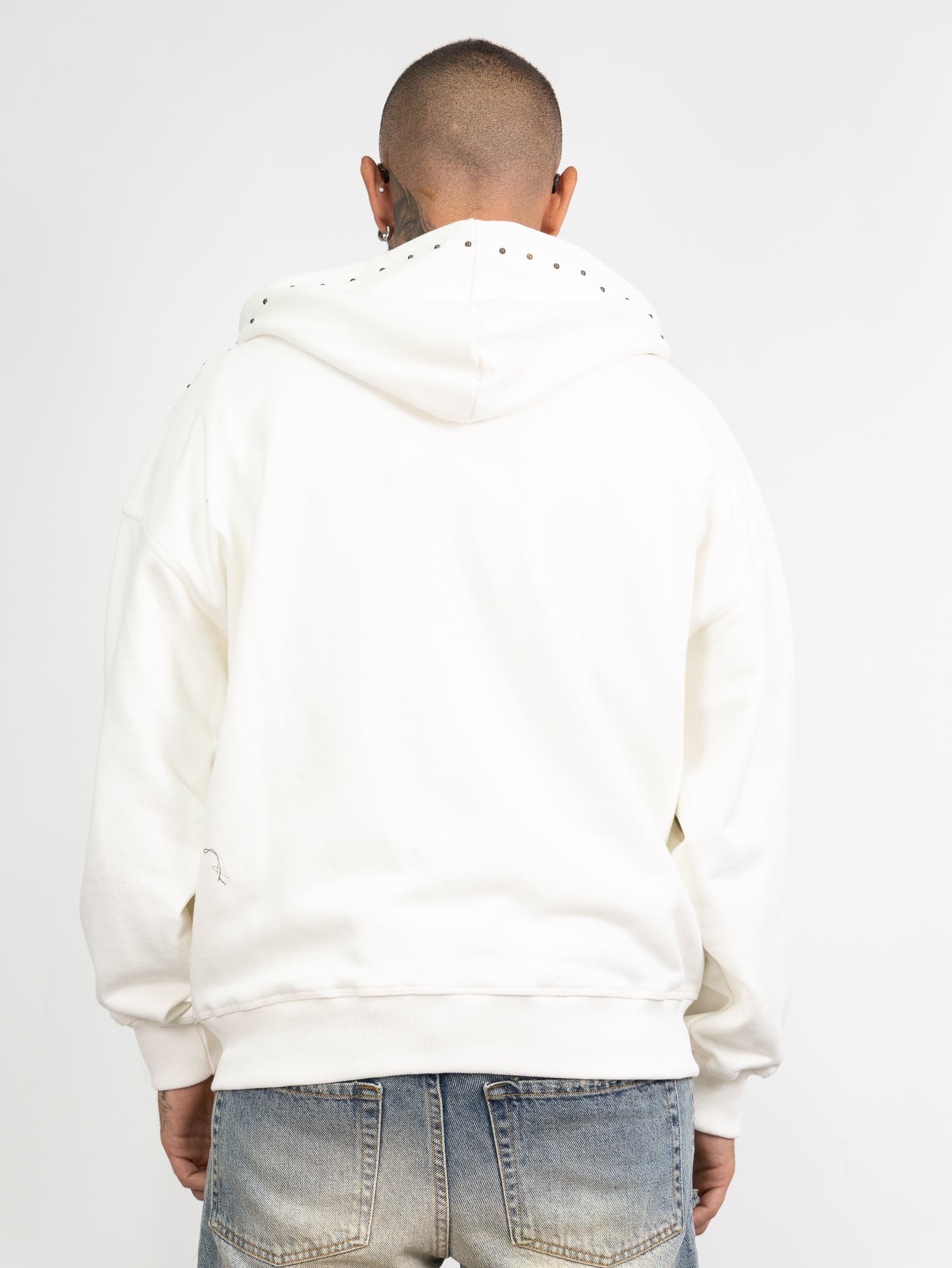 Hoodie borchie