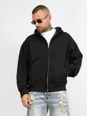 Hoodie borchie