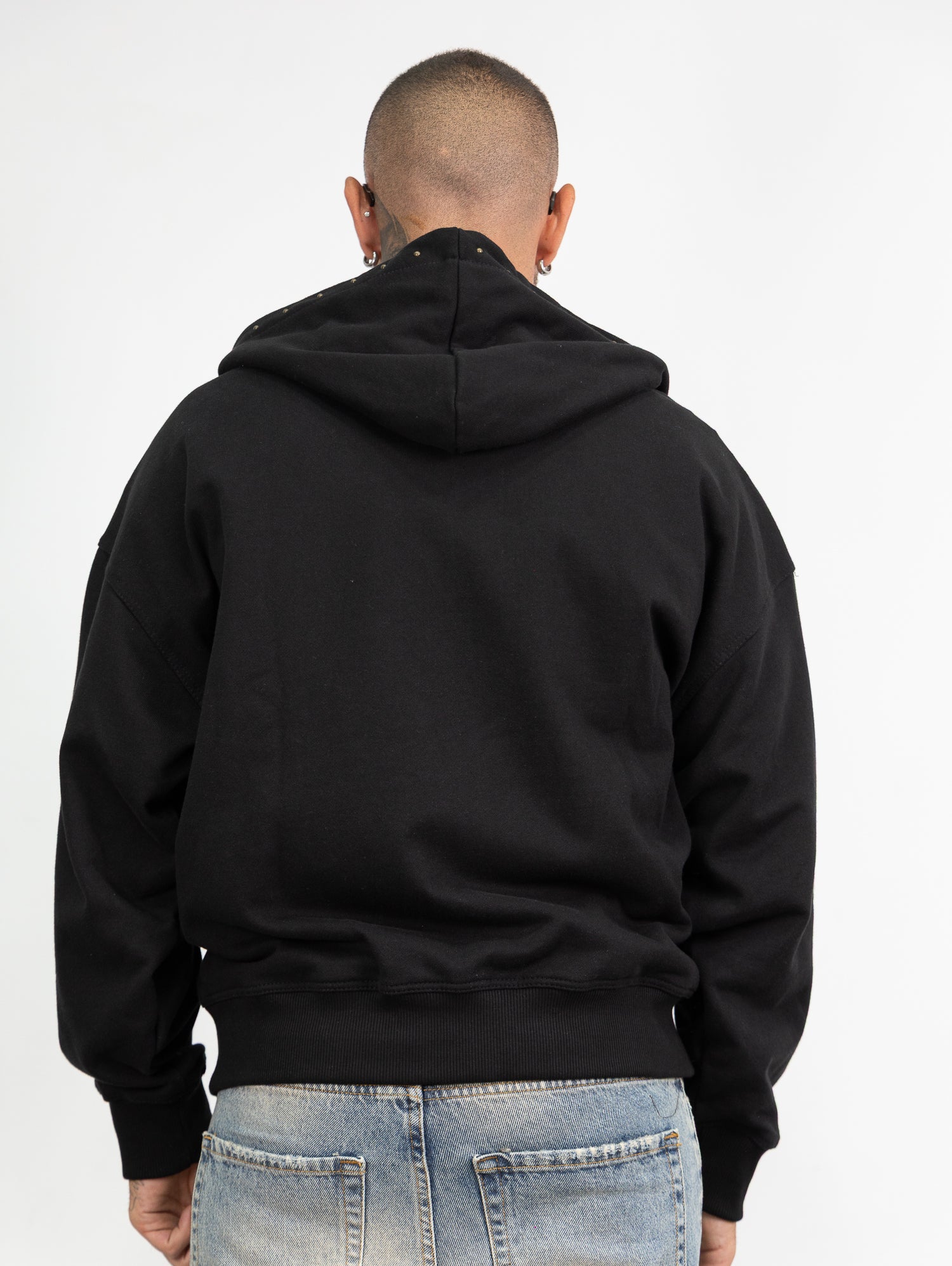 Hoodie borchie
