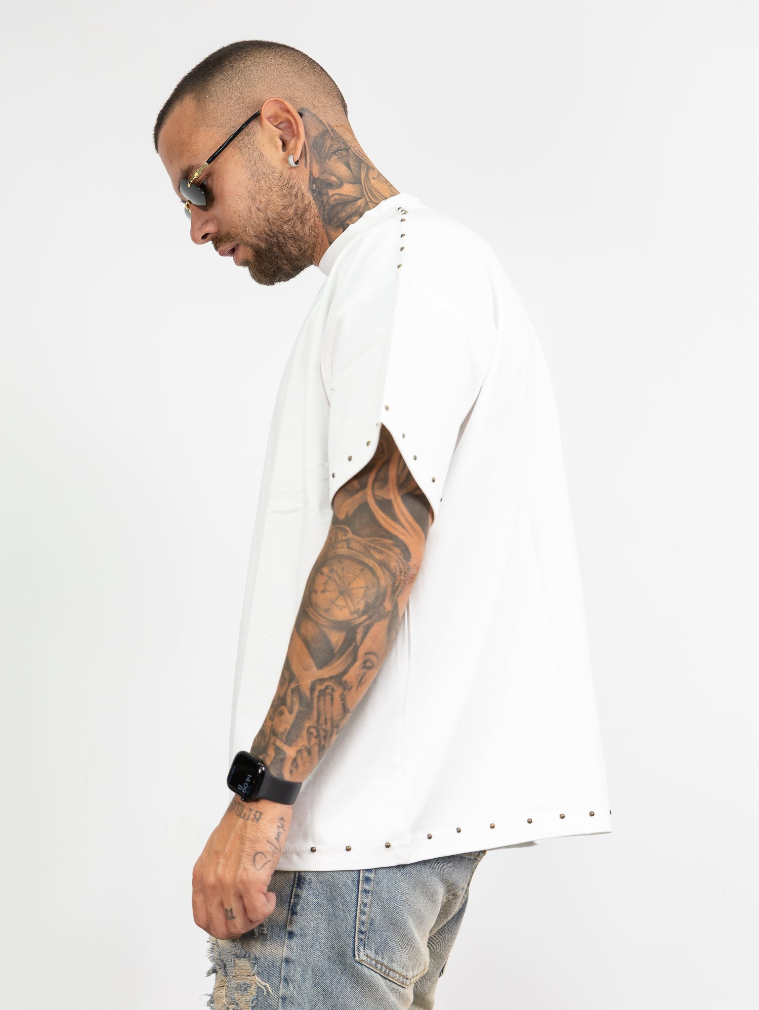 T-shirt borchie